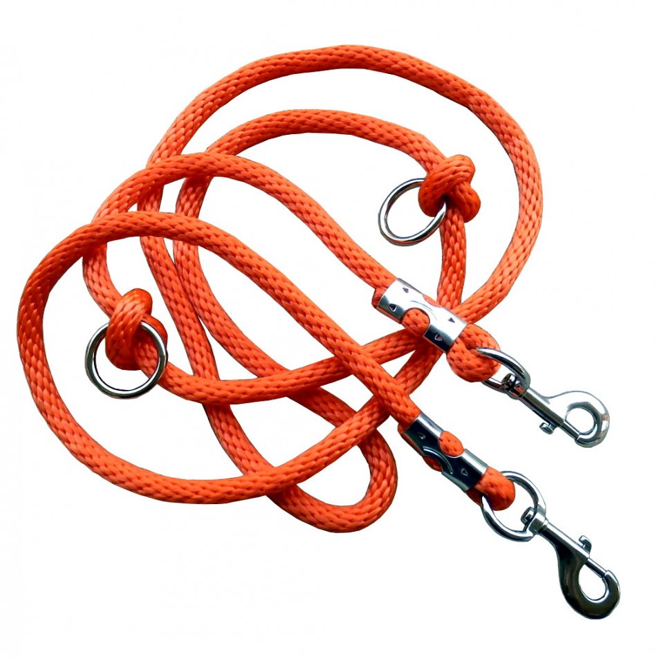 Vodítko lanové prepínacie - oranžová