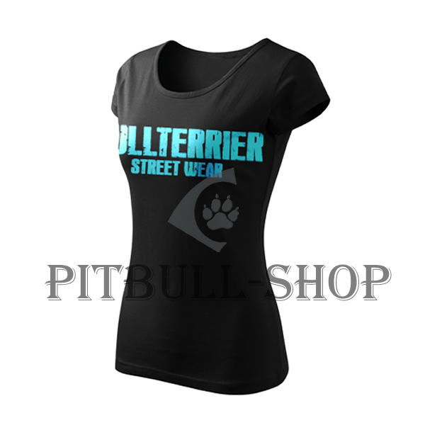Dámske tričko - Bullterrier Official Black