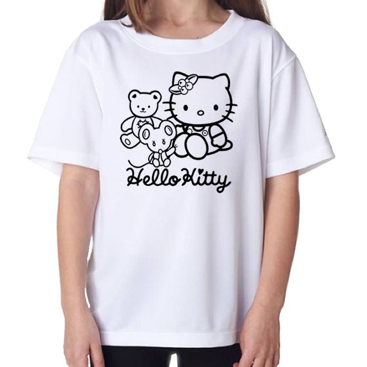 Vyfarbovacie tričko - Hello Kitty