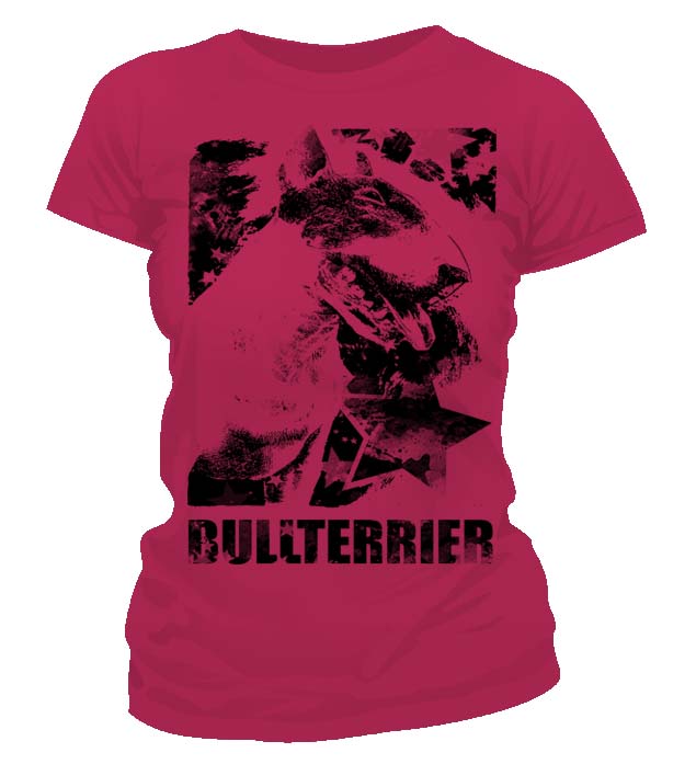 Dámske tričko - Bullterrier Star II