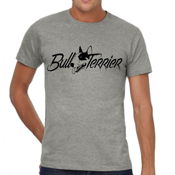 Tričko - Bullterrier Official Grey