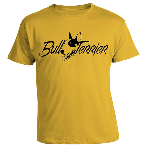 Tričko - Bullterrier Official Gold