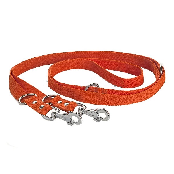 Vodítko nylonové prepínacie oranžová