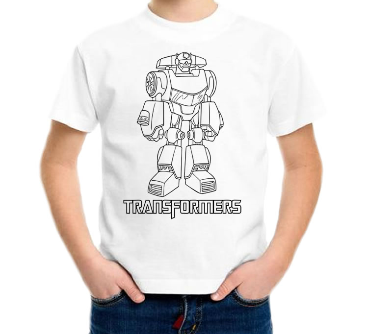 Vyfarbovacie tričko - Transformers