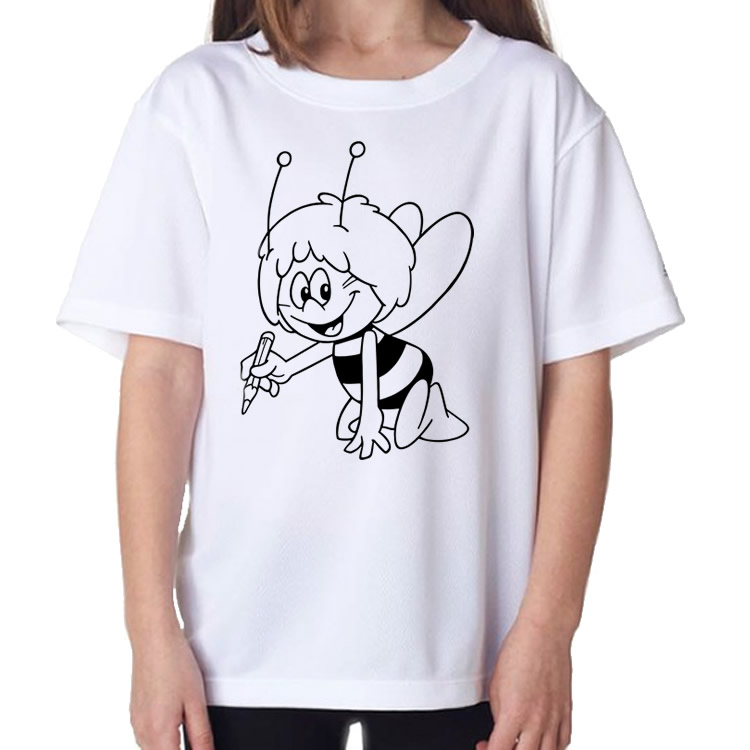Vyfarbovacie tričko - Včielka Mája