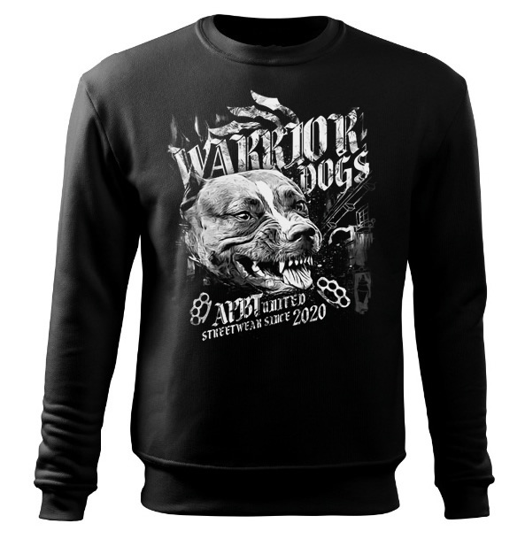 Mikina APBT UNITED - Warrior Dogs Black