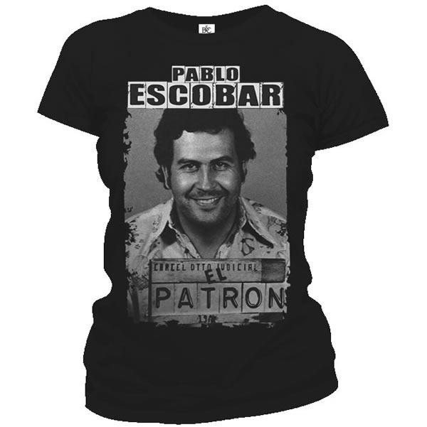 Dámske tričko - Pablo Escobar