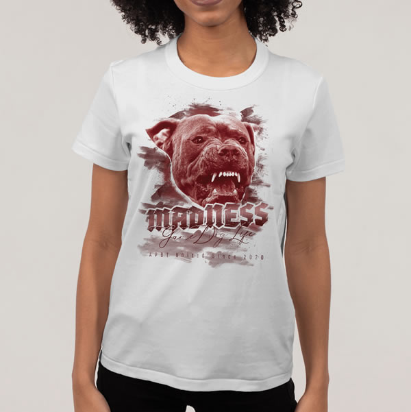 Dámske tričko APBT UNITED - Madness III RED
