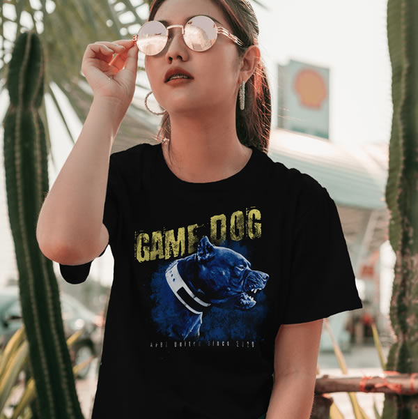 Dámske tričko APBT UNITED - Game Dog