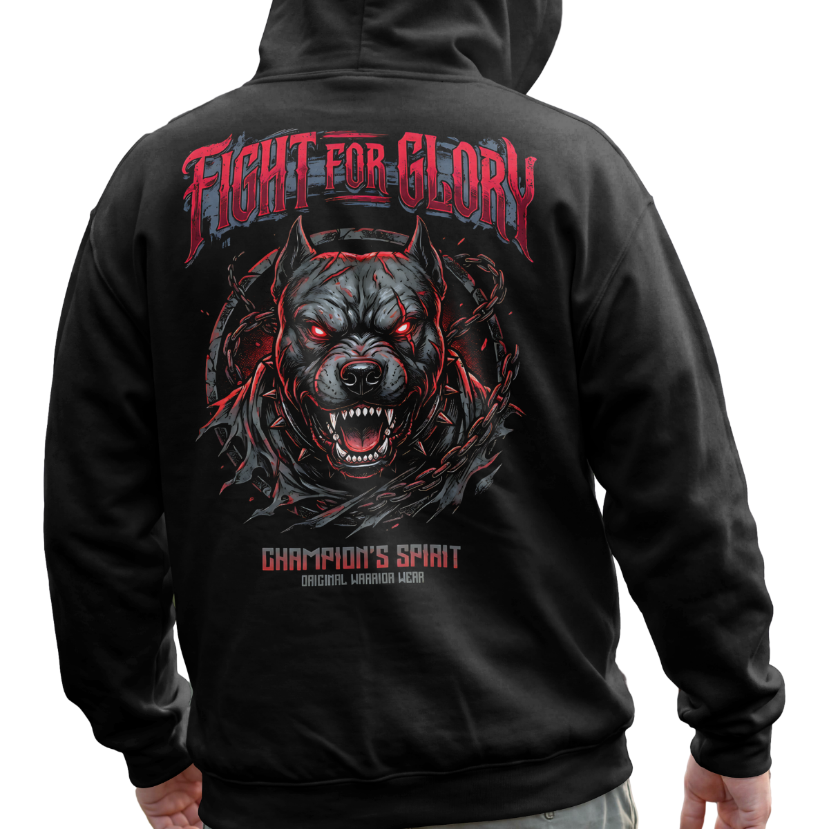 Mikina s kapucňou APBT UNITED – Fight For Glory II